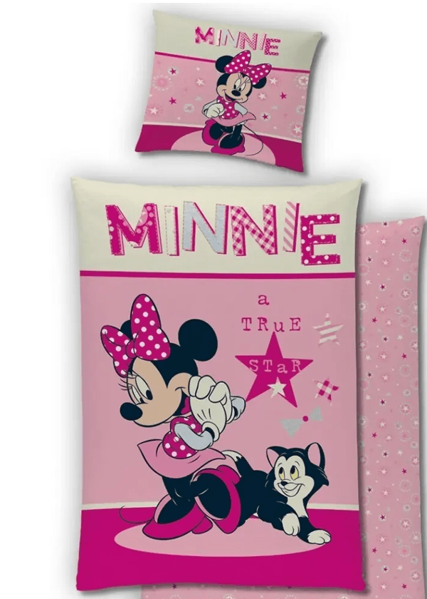 Disney Minnie Mouse Dekbedovertrek Flanel 140 x 200 cm