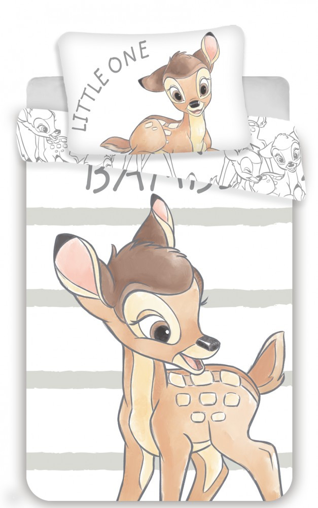 Disney Bambi Dekbedovertrek - 100 x 135 cm - Katoen