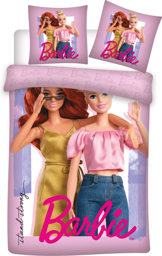 Barbie dekbedovertrek Barbie Poppen 140 x 200 cm