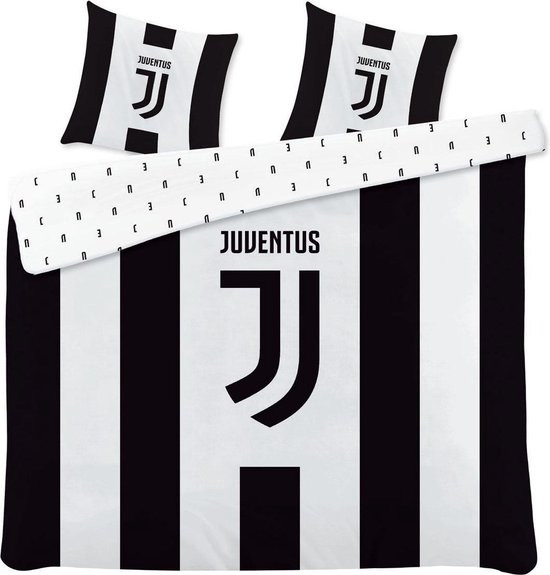 Juventus Dekbedovertrek - Eenpersoons - 140 x 200 cm - Multi