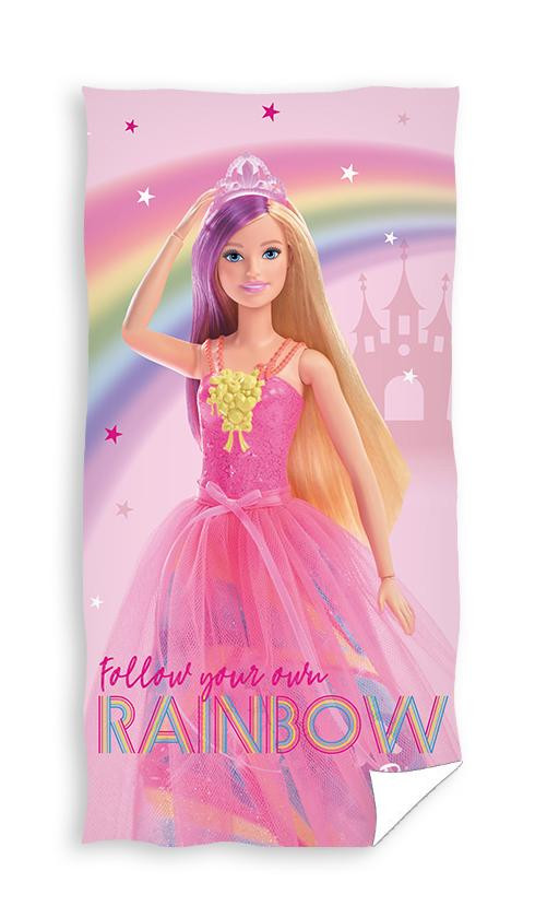 Barbie strandlaken Princess 70 x 140 cm