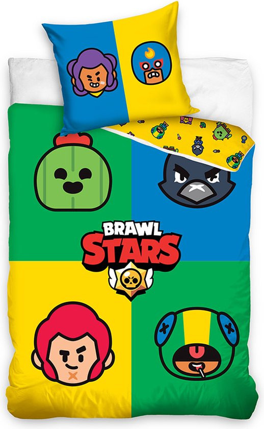 Brawl Stars Dekbedovertrek vlakken 140 x 200 cm