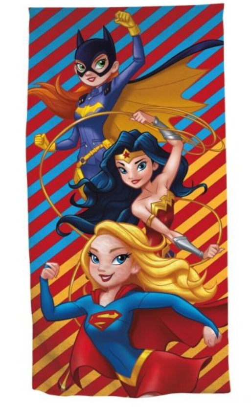 DC Super hero girls strandlaken 70 x 140 cm