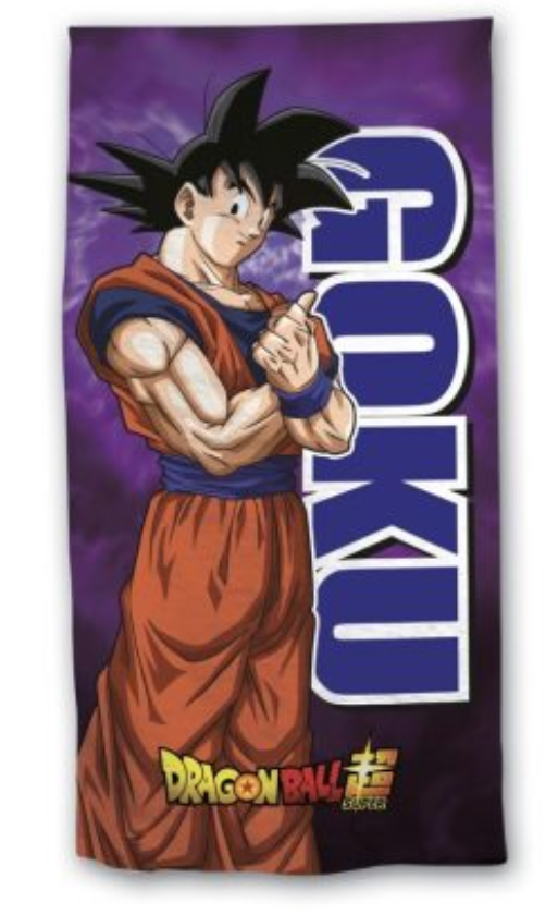 Dragon Ball Z strandlaken Goku 70 x 140 cm paars