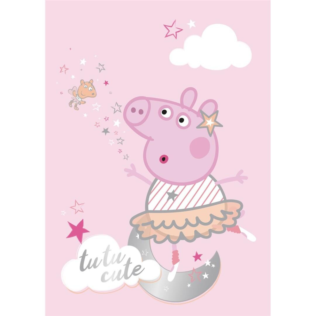 Peppa Pig Fleece plaid Tutu Cute 100 x 140 cm