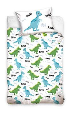 Animal Pictures Dino BABY Dekbedovertrek - 100 x 135 cm - Katoen