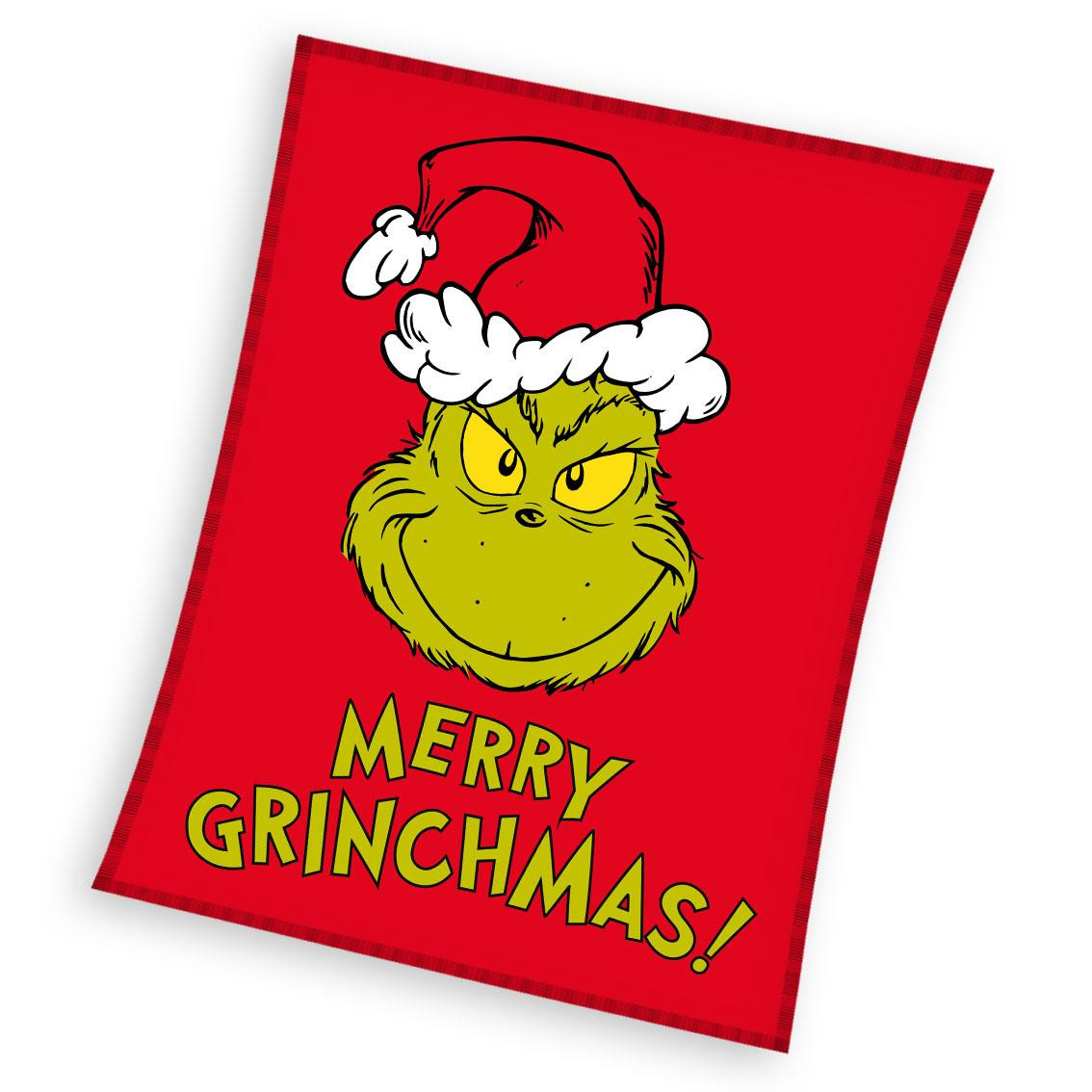 Grinch Fleece plaid - 130 x 170 cm