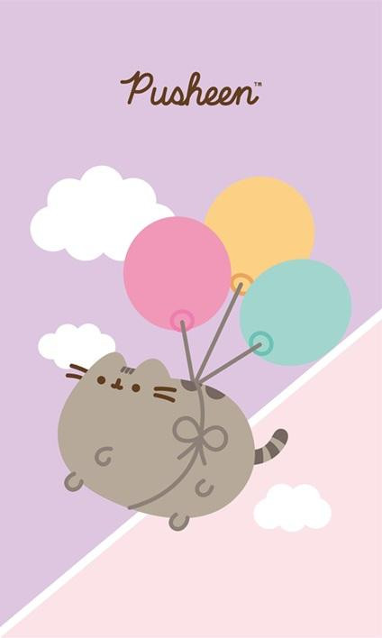 Pusheen strandlaken Fly 70 x 140 cm - Katoen