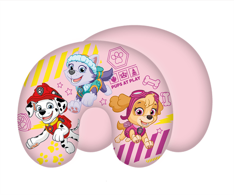 Paw Patrol nekkussen 43x35cm roze