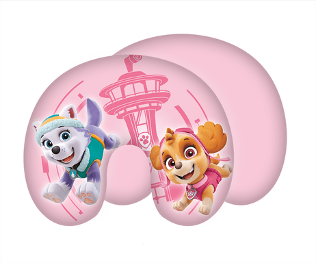 Roze Paw Patrol nekkussen 43x35cm