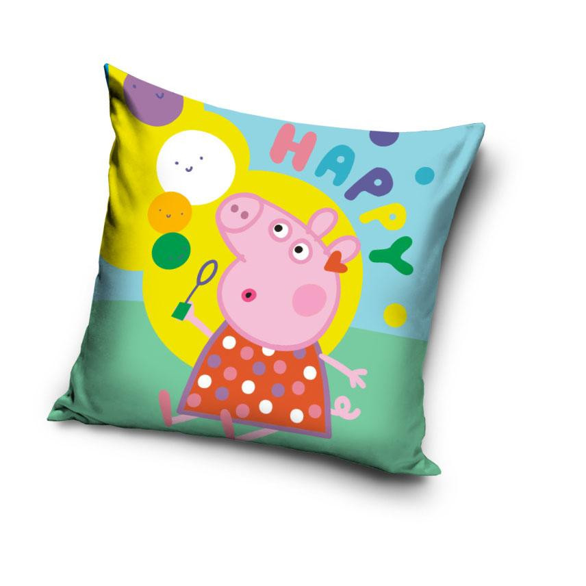 Peppa Pig sierkussen Happy 40X40 cm