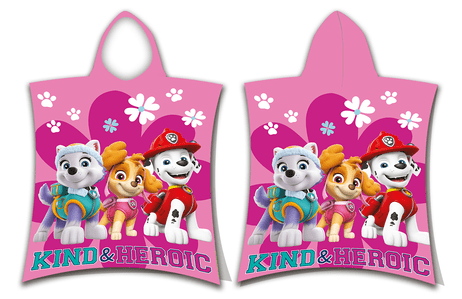 Paw Patrol poncho Kind & Heroic 50 x 115 cm