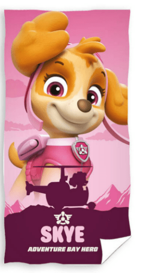 Paw Patrol strandlaken roze 70x140cm