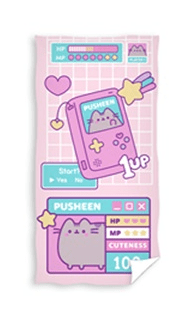 PUSHEEN strandlaken roze 70x140cm