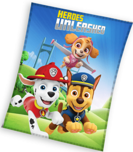 Paw Patrol fleece plaid meerkleurig 150x200cm