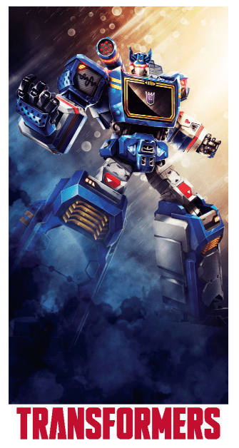 Transformers strandlaken blauw 70x140cm