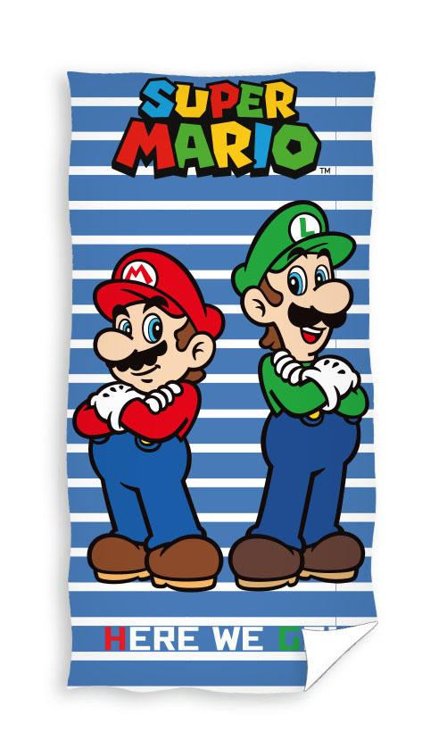 Super Mario strandlaken 70 x 140 cm