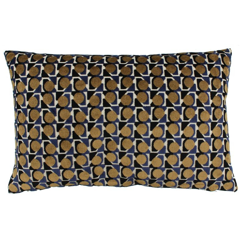 Kussenhoes Capsule 40x60 cm Indigo/Gold