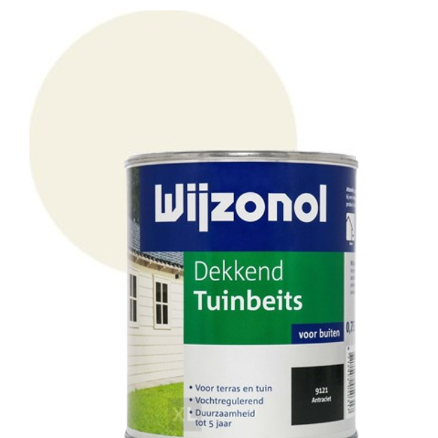 Wijzonol Dekkend Tuinbeits Ral 9001