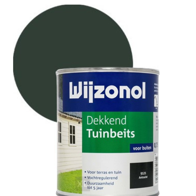 Wijzonol Dekkend Tuinbeits 9235 Woudgroen