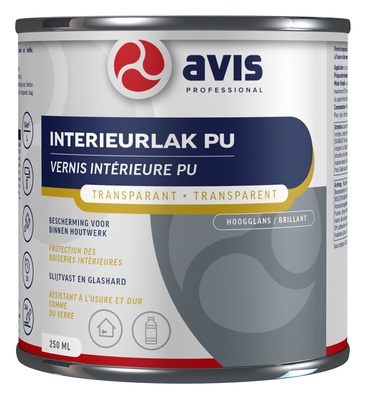 Avis Interieurlak PU Mat Blank