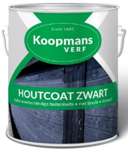 Koopmans Houtcoat Zwart