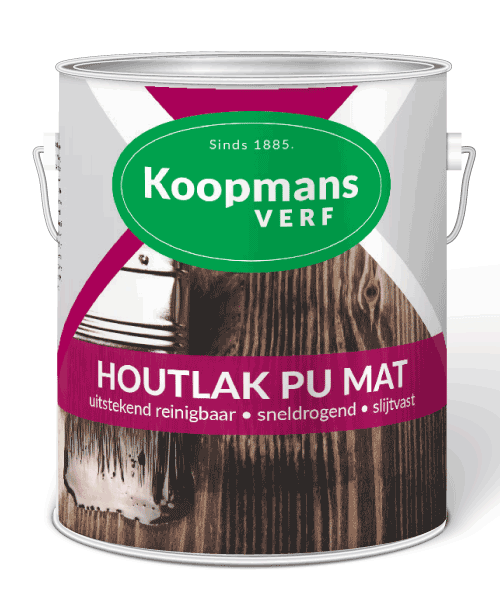 Koopmans Houtlak PU licht eiken Mat