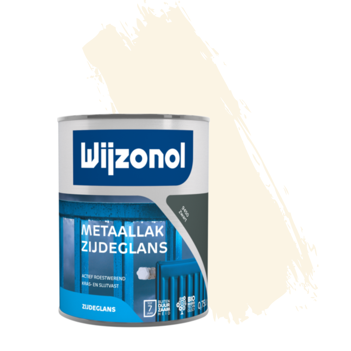 Wijzonol Metaallak Zijdeglans RAL 9001