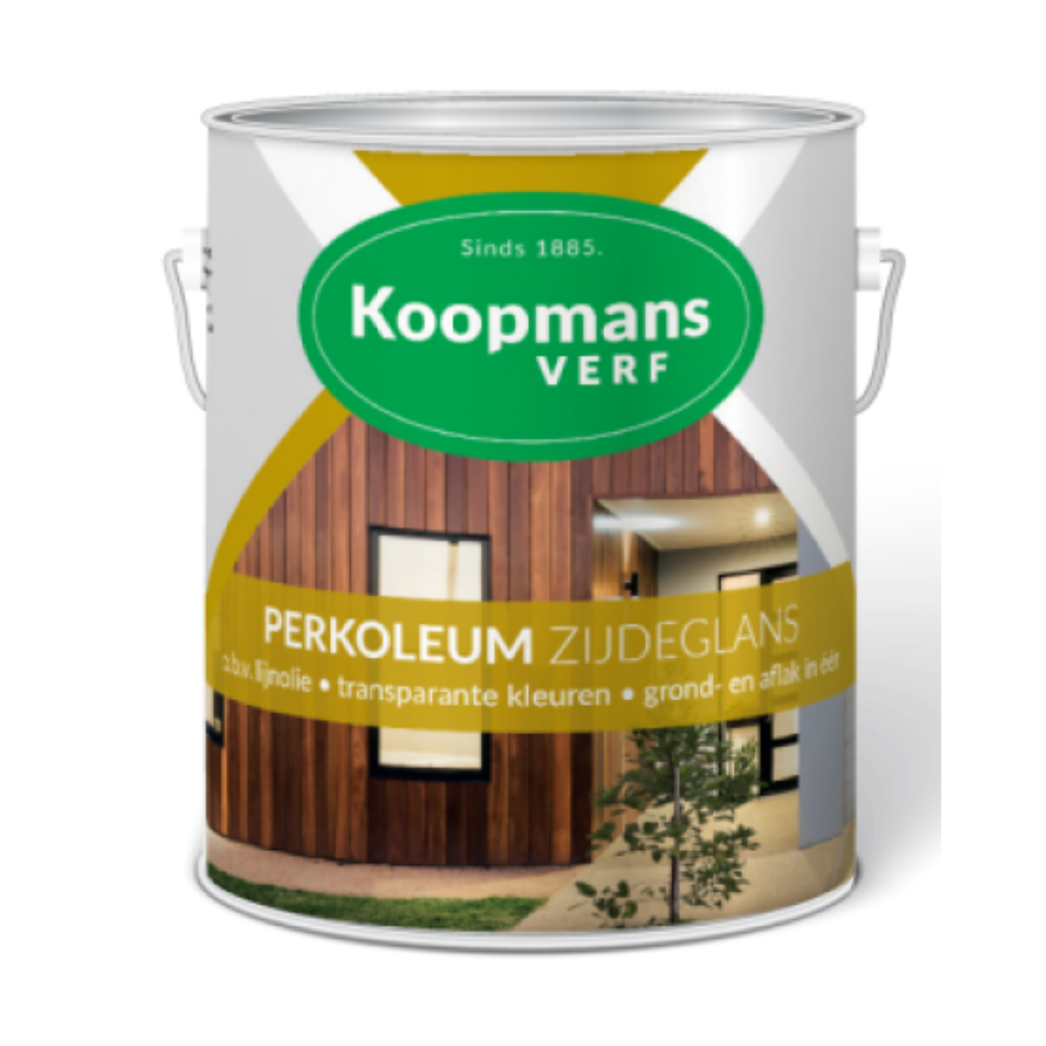 Koopmans Perkoleum Zijdeglans Transparant Blank UV