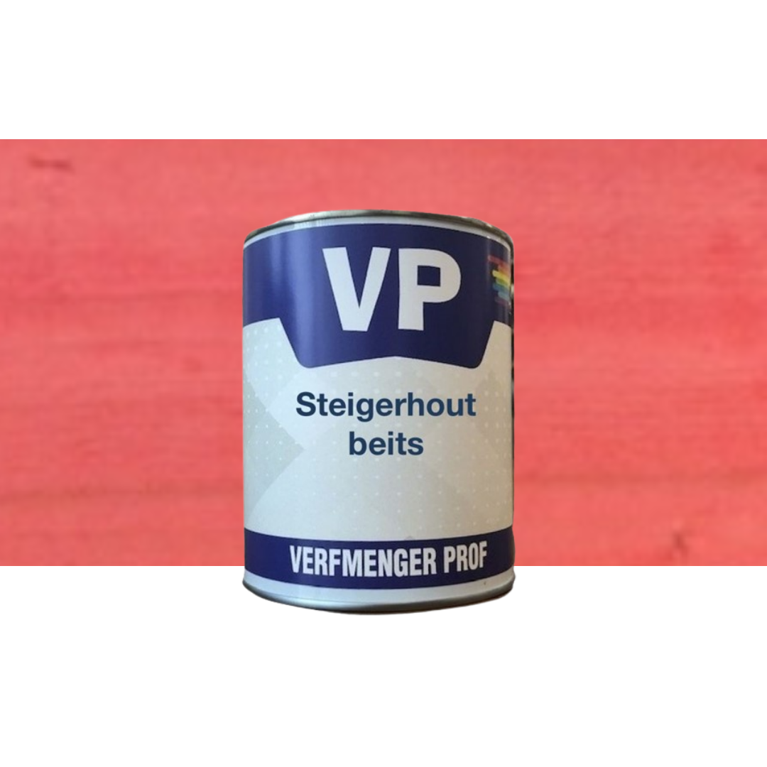 VP Steigerhoutbeits Rood beachwash