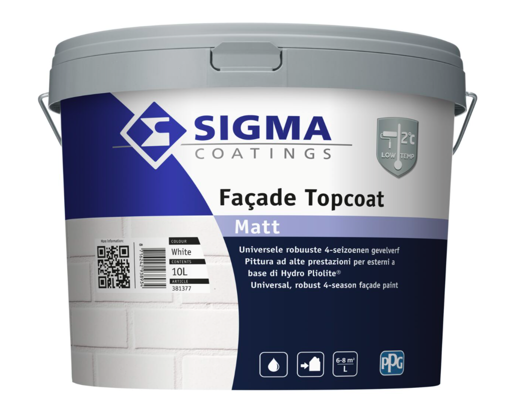 Sigma Facade topcoat Flex Matt 10 liter