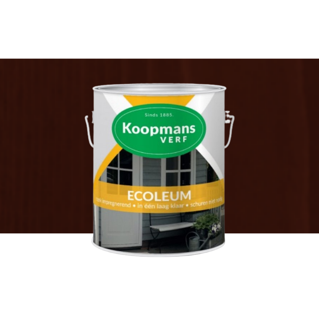 Koopmans Ecoleum Zwartbruin 2.5 liter