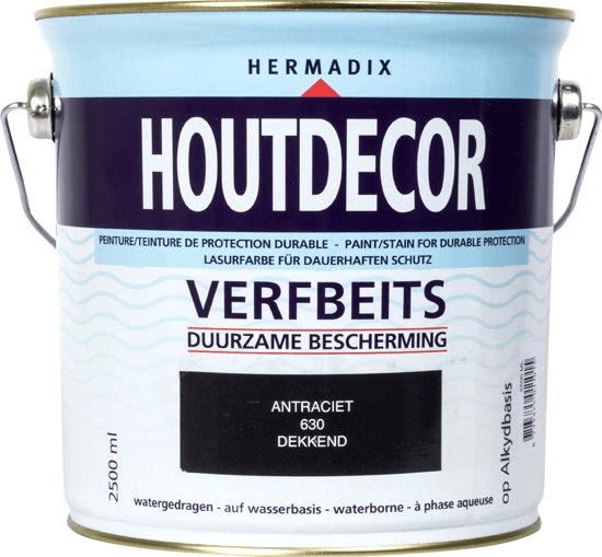 hermadix houtdecor 619 wit 0.75 ltr