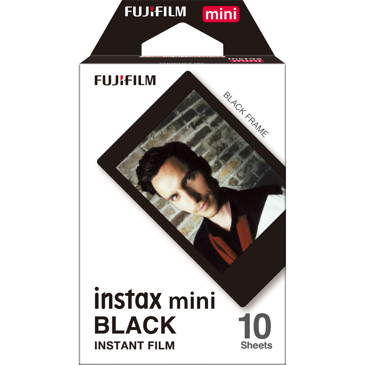 Fujifilm instax mini film zwart frame