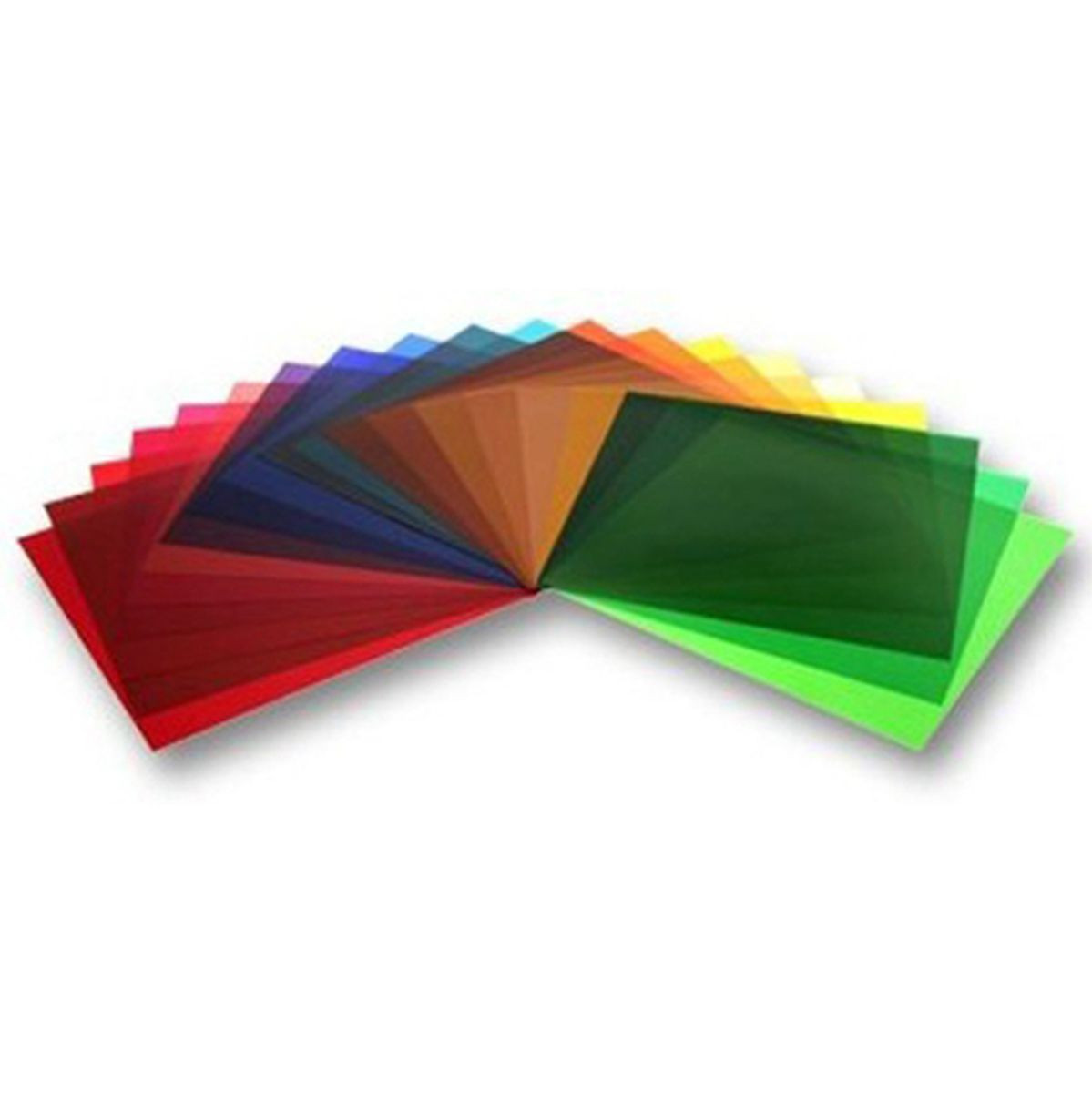 Elinchrom Kleurenfilters / Kleurengels gemengd 21cm set a 20 stuks