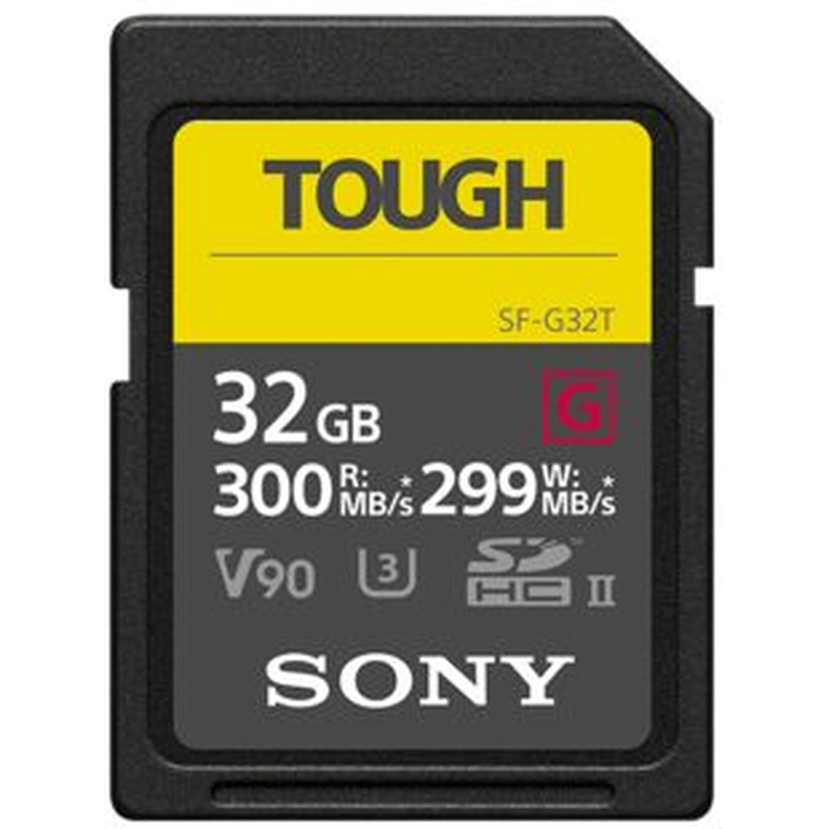 Sony ProSD Tough 18x stronger - 32GB UHS-II R300 W299 - V90