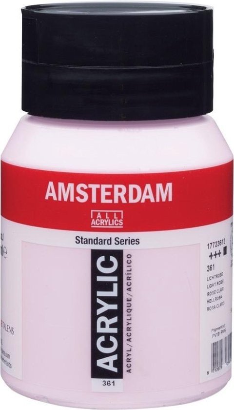 Royal Talens Amsterdam Acrylverf 500 ml - Permanenrood