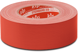 kip steenband professionele kwaliteit 359 rood 50mm x 50m