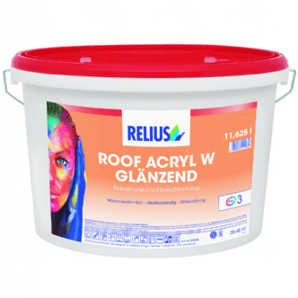 relius roof acryl w seidenglanzend ziegelrot 12.5 ltr