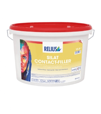 relius silat contact-filler wit 12.5 ltr