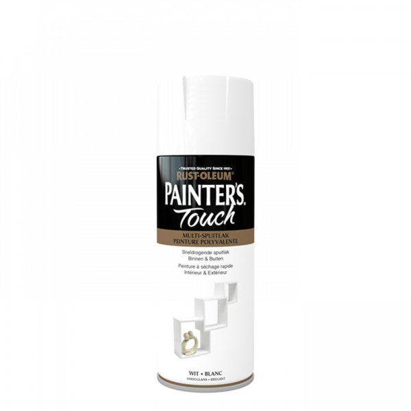 rust-oleum painters touch steengrijs zijdeglans 400 ml