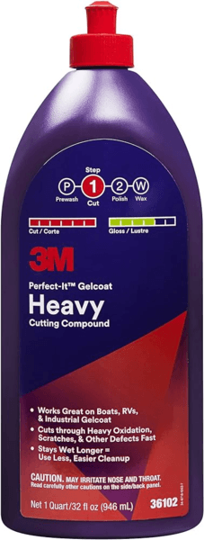 3m perfect-it gelcoat heavy cutting compound 946 ml