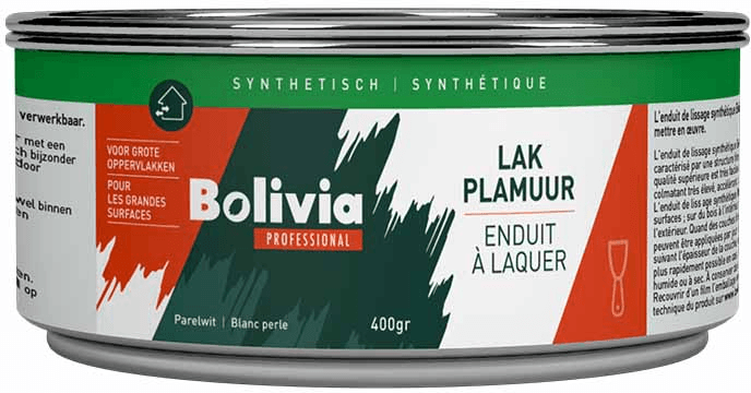 bolivia synthetische lakplamuur 400 gram