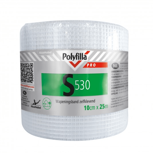 polyfilla pro s530 wapeningsband zelfklevend 10x25