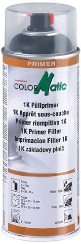 colormatic hoogglans 1 1k primer filler wit 856532 400 ml