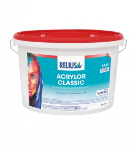 relius acrylor classic donkere kleur 3 ltr