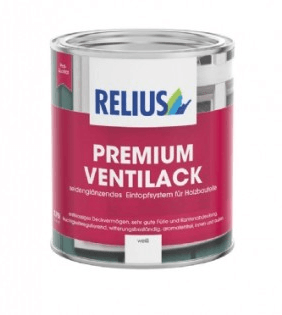 relius premium ventilack kleur 2.5 ltr