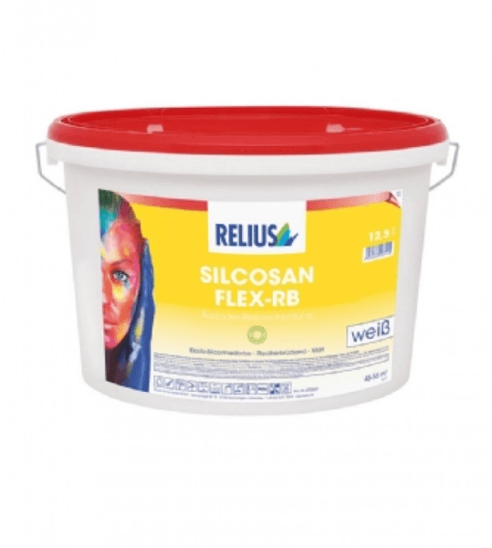 relius silcosan flex-rb donkere kleur 12.5 ltr