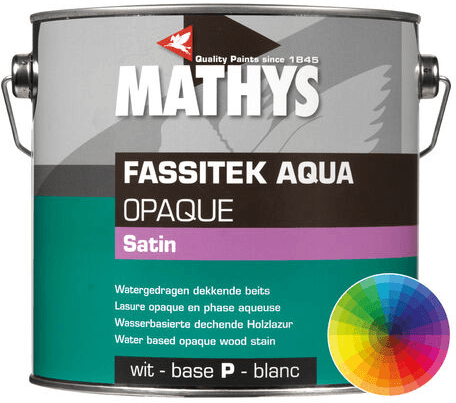 mathys fassitek aqua opaque kleur 2.5 ltr