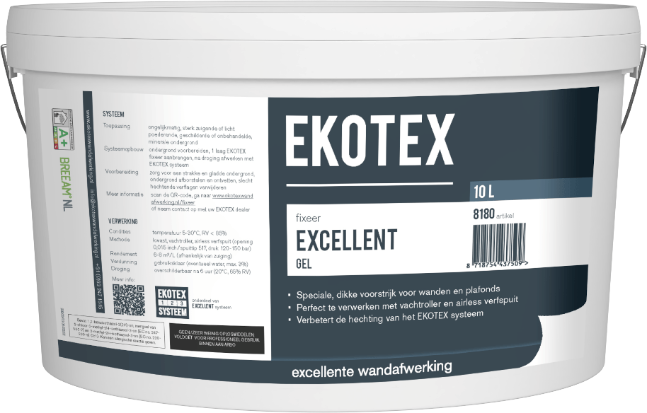 ekotex excellent fixeer gel 10 ltr